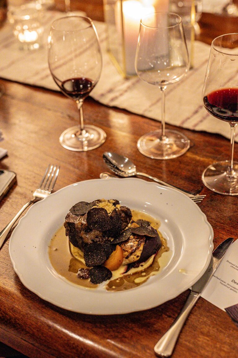 Earn Your Vino - Beneath the Surface - Dining on truffles